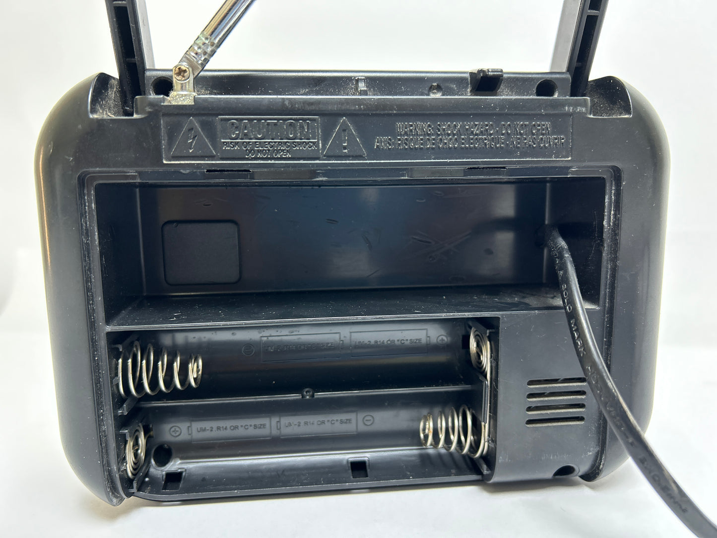 Radio portable Muse – Design zèbre FM/AM